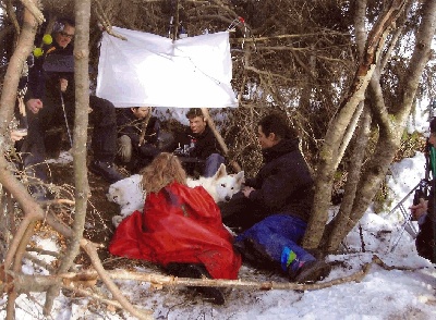 de l'ange Gardien de Faujus - Utah et  Ripper ont participé  à deux tournages de films en 2007:  