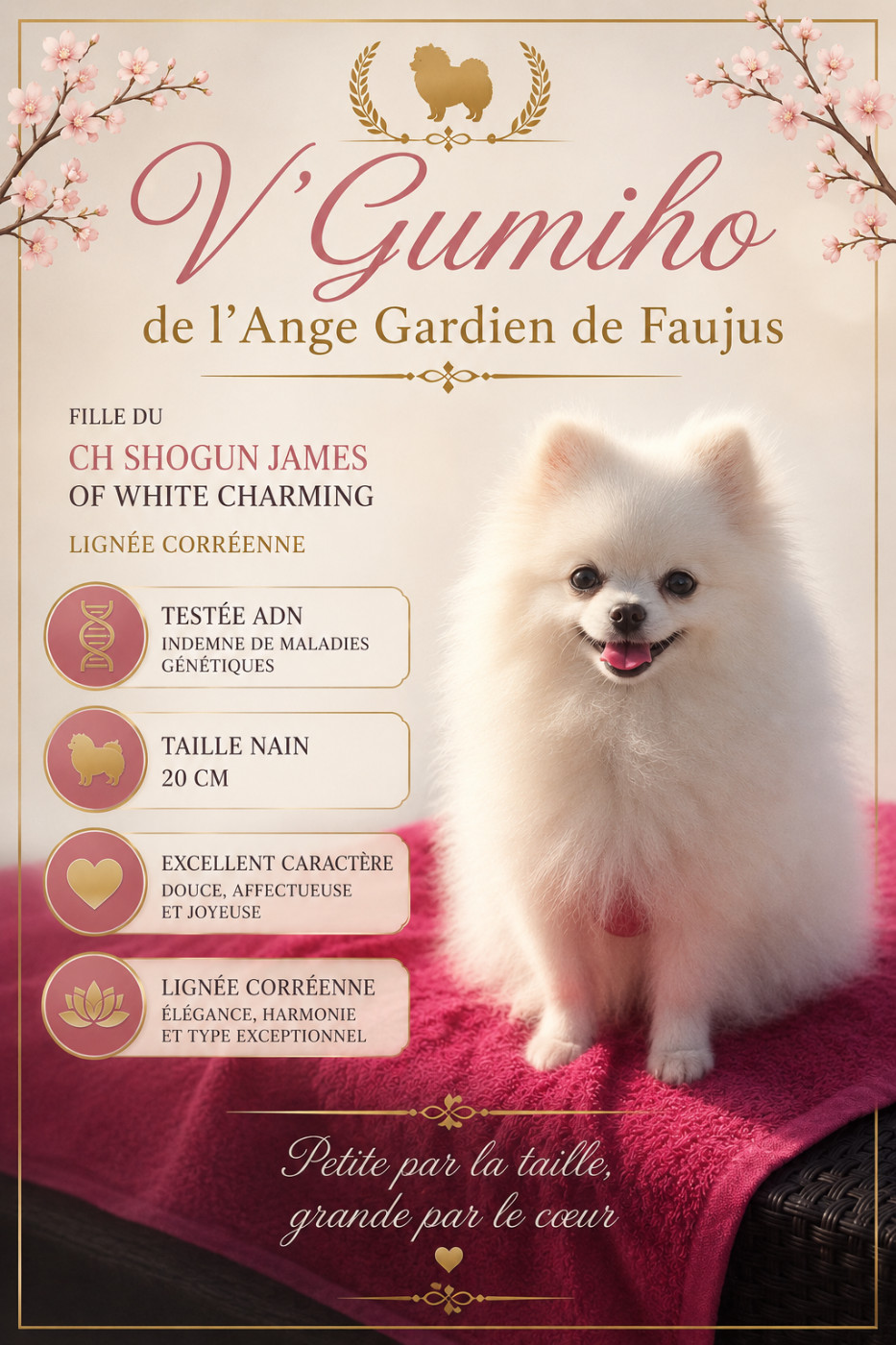 V gumilho de l'ange Gardien de Faujus