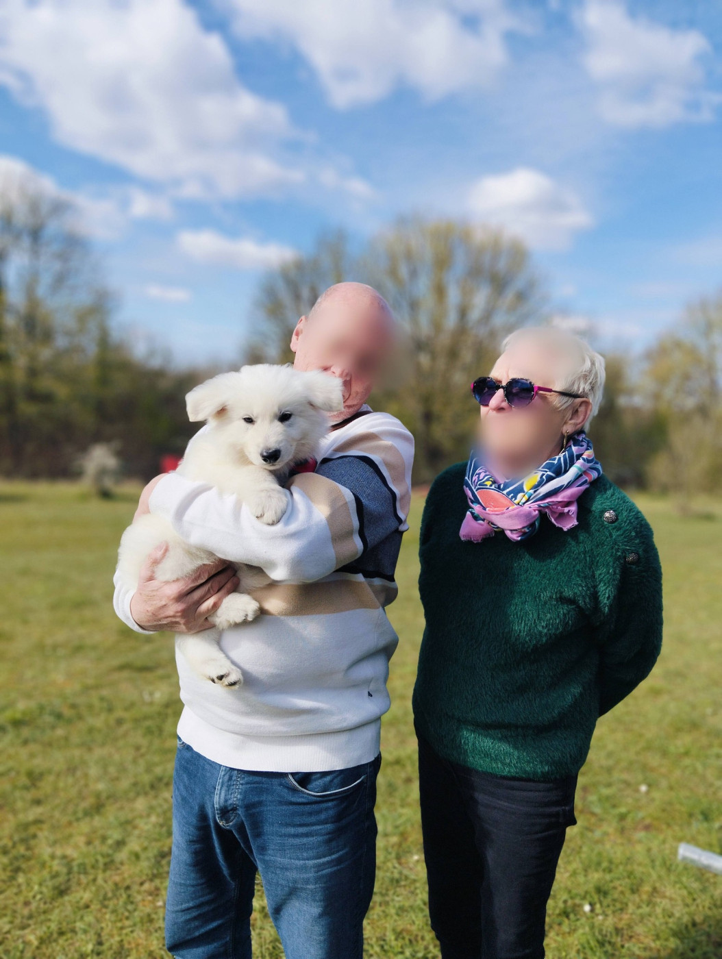 Début des départs des bébé White Dream Team Occido Lumen et du CHJ White Dream Merlin Maverick